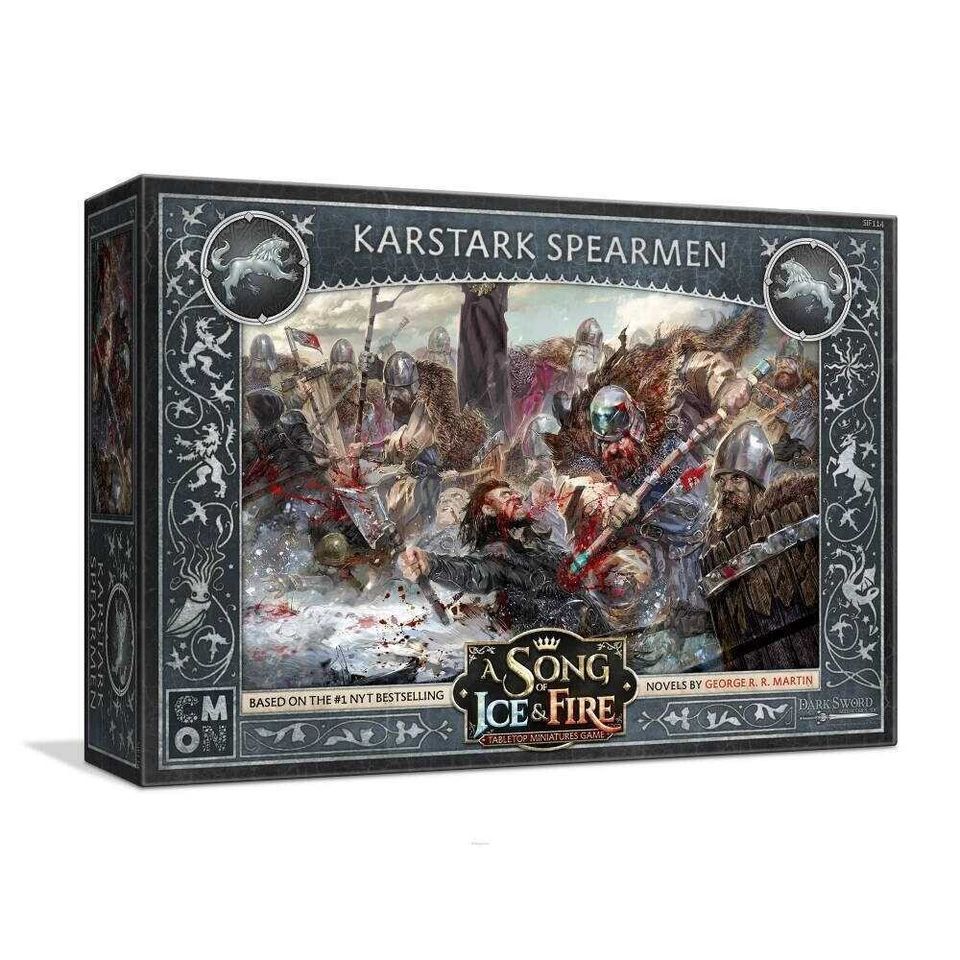 A Song of Ice & Fire: Tabletop Miniatures Game- Karstark Spearmen