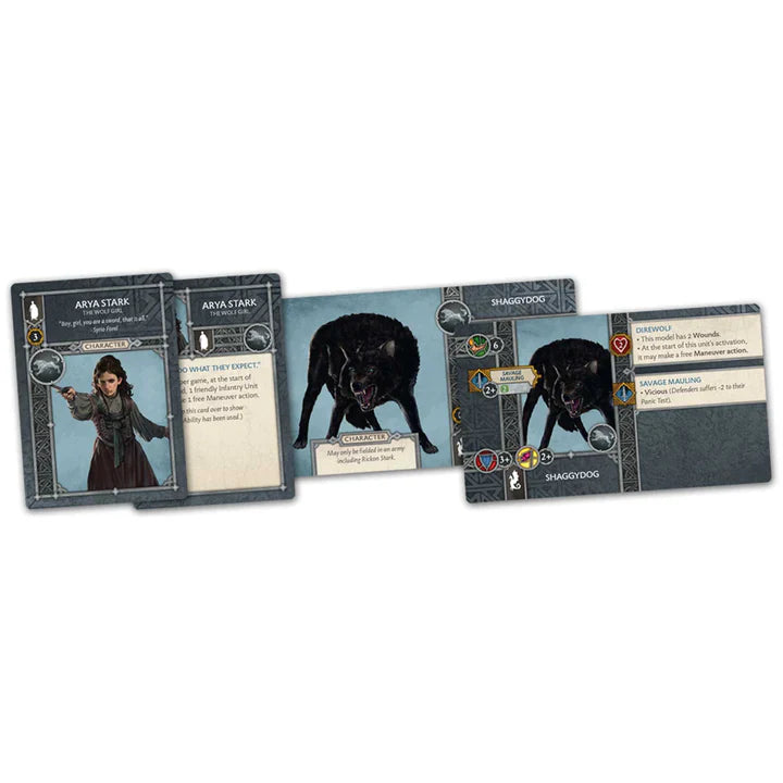 A Song of Ice & Fire: Tabletop Miniatures Game - Stark Heroes II