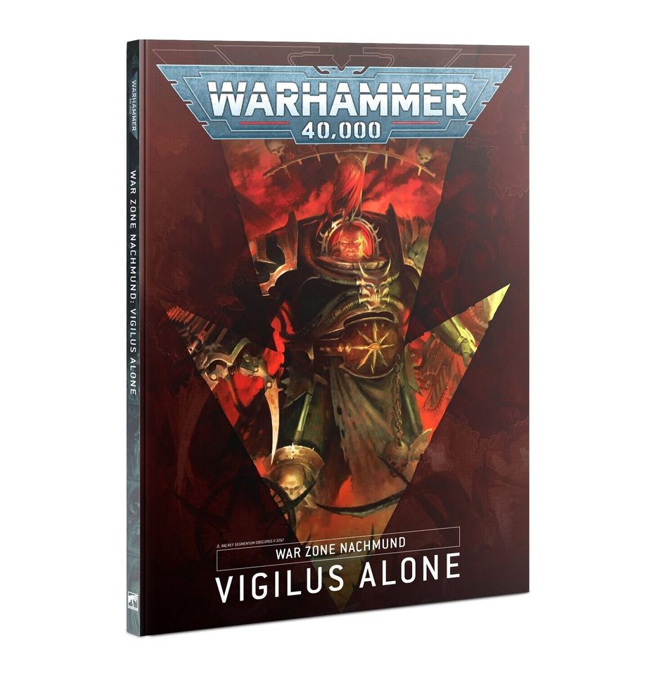 40k War Zone Nachmund Vigilus Alone Book (Reduced to Clear)