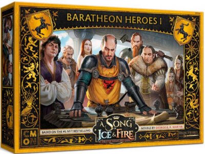 A Song of Ice & Fire: Tabletop Miniatures Game - Baratheon Heroes Box 1