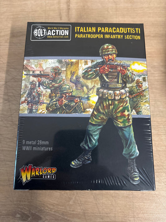 Bolt Action (2nd Edition): Italian: Paracadutisti Paratrooper Infantry Section