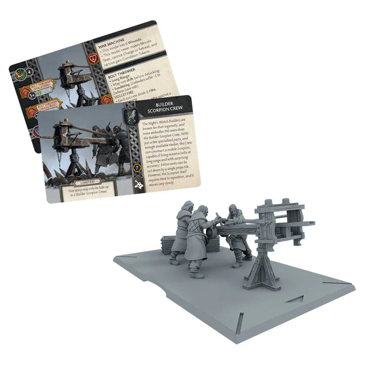 A Song of Ice & Fire: Tabletop Miniatures Game - Builder Scorpion Crew