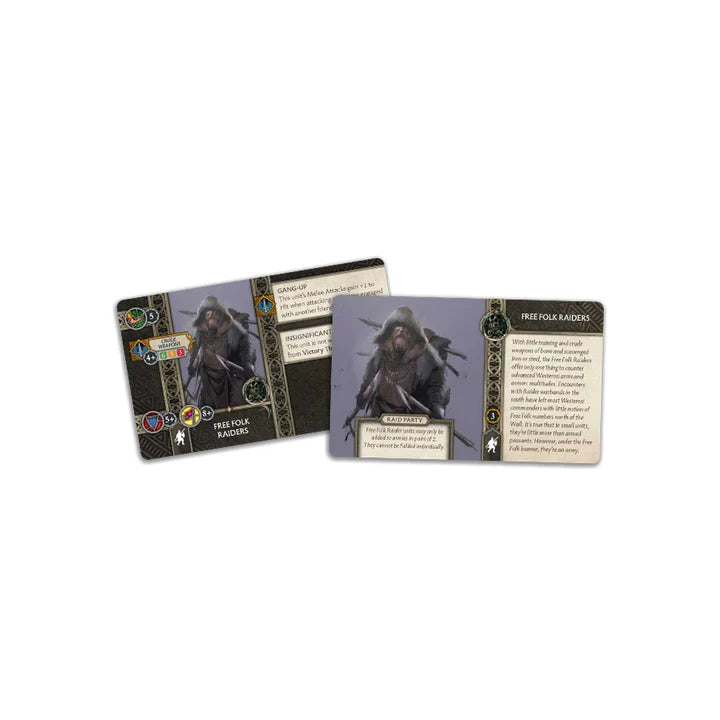 A Song of Ice & Fire: Tabletop Miniatures Game - Free Folk Raiders