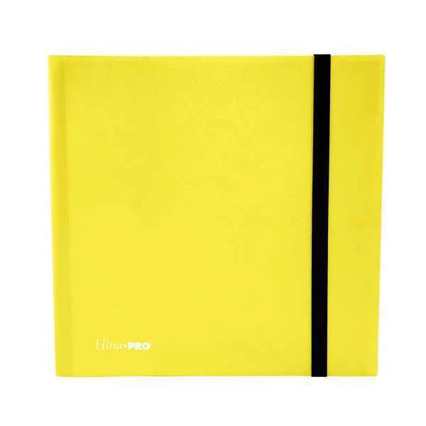 Ultra Pro Eclipse 12 Pocket Binder Lemon Yellow