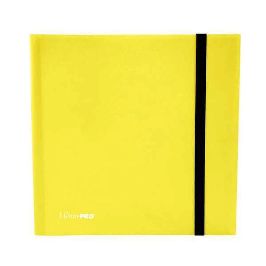 Ultra Pro Eclipse 12 Pocket Binder Lemon Yellow