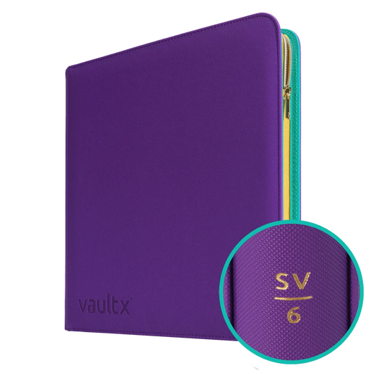 Zip Binder SV6 - 12 Pocket Card Binder - Vault X