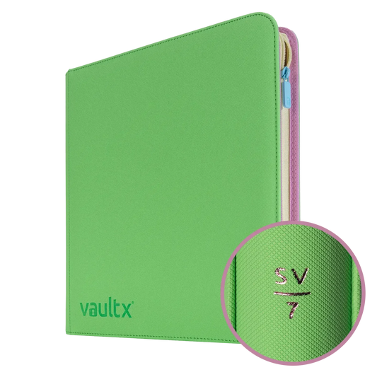 Zip Binder SV7 - 12 Pocket Card Binder - Vault X