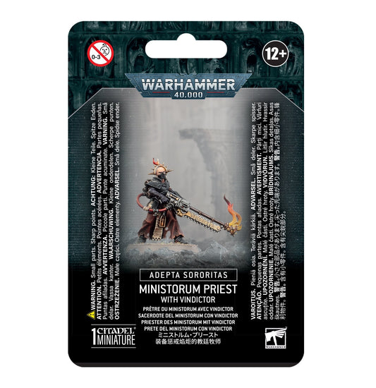 Adeptus Sororitas Priest with Vindicator
