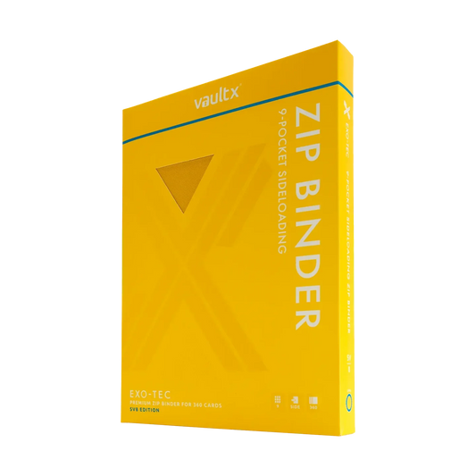 Zip Binder SV8 - 9 Pocket Card Binder - Vault X